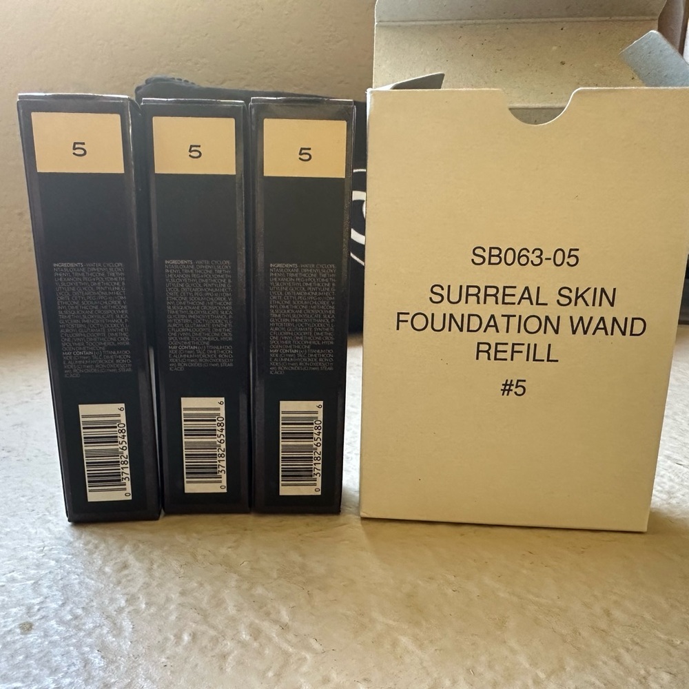 SURRATT Surreal Skin Foundation Wand Refill #5 - 3 refills!